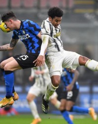  劳塔罗梅开二度，国米终结尤文十连胜  